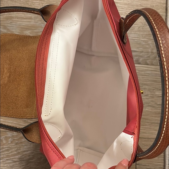 Red Longchamp Le pilage Women's Bag - Picture 10 of 14